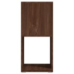 vidaXL Dulap rotativ, stejar maro, 34,5x34,5x75,5 cm, lemn prelucrat