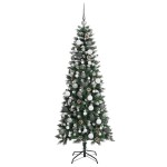 vidaXL Brad de Crăciun artificial Verde 180 cm PVC vidaXL Brad de Crăciun artificial Verde 180 cm PVC