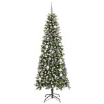 vidaXL Brad de Crăciun artificial Verde 210 cm PVC vidaXL Brad de Crăciun artificial Verde 210 cm PVC