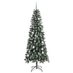vidaXL Brad de Crăciun artificial Verde 210 cm PVC vidaXL Brad de Crăciun artificial Verde 210 cm PVC