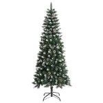 vidaXL Brad de Crăciun artificial Verde 210 cm PVC vidaXL Brad de Crăciun artificial Verde 210 cm PVC