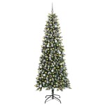 vidaXL Brad de Crăciun artificial Verde 240 cm PVC