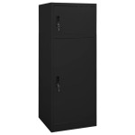 vidaXL Dulap pentru șa, negru, 53x53x140 cm, oțel vidaXL Dulap pentru șa, negru, 53x53x140 cm, oțel