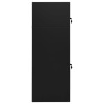 vidaXL Dulap pentru șa, negru, 53x53x140 cm, oțel vidaXL Dulap pentru șa, negru, 53x53x140 cm, oțel