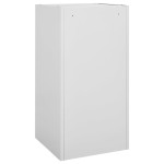 vidaXL Dulap pentru șa, gri deschis, 53x53x105 cm, oțel vidaXL Dulap pentru șa, gri deschis, 53x53x105 cm, oțel