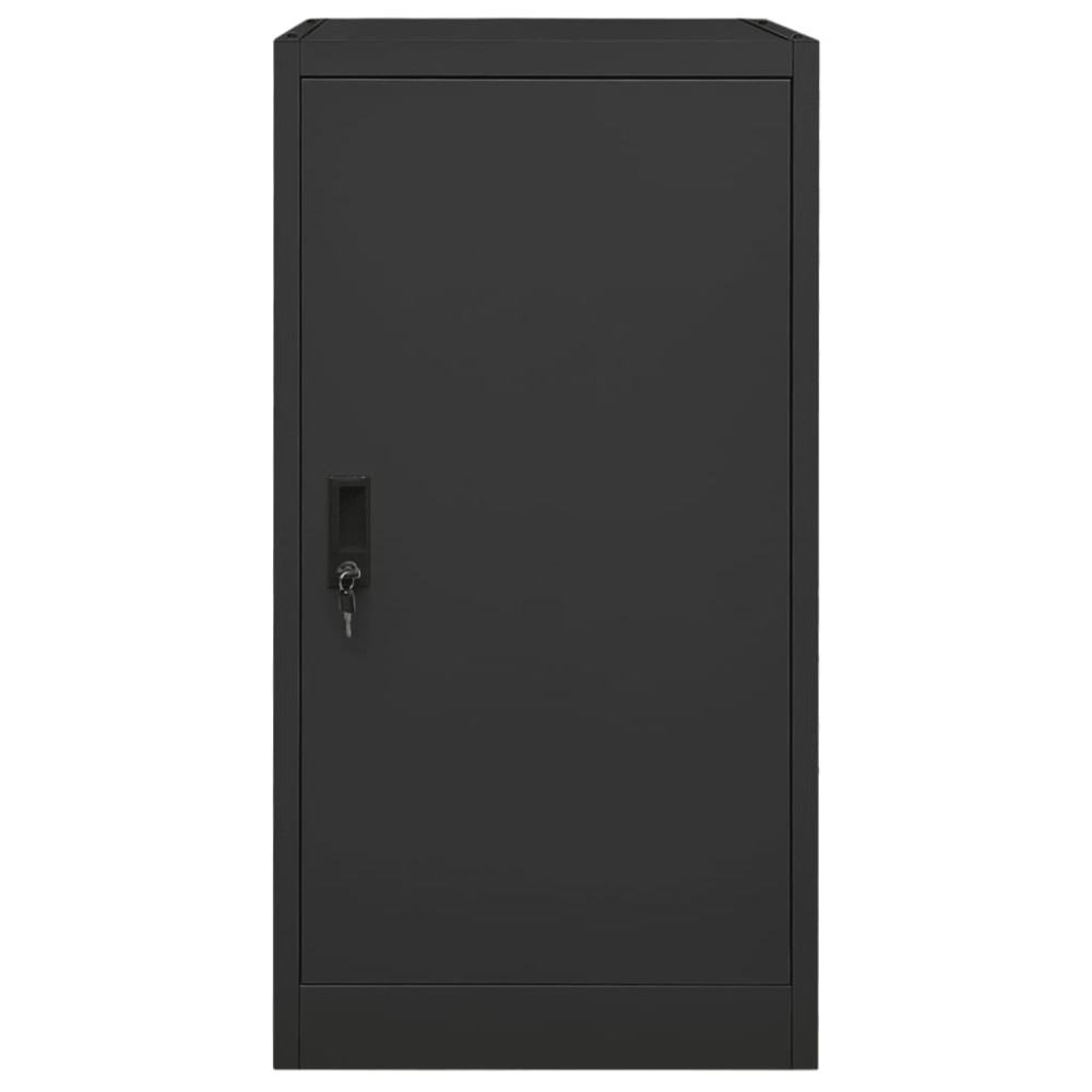 vidaXL Dulap pentru șa, antracit, 53x53x105 cm, oțel