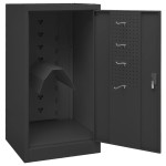 vidaXL Dulap pentru șa, antracit, 53x53x105 cm, oțel vidaXL Dulap pentru șa, antracit, 53x53x105 cm, oțel
