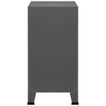vidaXL Dulap industrial de depozitare, antracit, 75x40x80 cm, oțel vidaXL Dulap industrial de depozitare, antracit, 75x40x80 cm, oțel