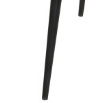 vidaXL Scaun cu spătar înalt, gri, piele naturală