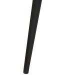 vidaXL Scaun cu spătar înalt, crem, pânză