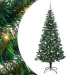 vidaXL Brad de Crăciun artificial Verde 240 cm PVC vidaXL Brad de Crăciun artificial Verde 240 cm PVC