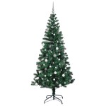 vidaXL Brad de Crăciun artificial Verde 240 cm PVC vidaXL Brad de Crăciun artificial Verde 240 cm PVC