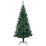 vidaXL Brad de Crăciun artificial Verde 240 cm PVC vidaXL Brad de Crăciun artificial Verde 240 cm PVC