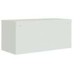 vidaXL Fișet, gri deschis, 90x40x40 cm, oțel vidaXL Fișet, gri deschis, 90x40x40 cm, oțel