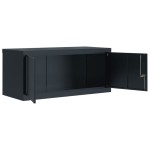 vidaXL Fișet, antracit, 90x40x40 cm, oțel vidaXL Fișet, antracit, 90x40x40 cm, oțel