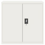vidaXL Dulap pentru dosare, alb, 90x40x90 cm, oțel vidaXL Dulap pentru dosare, alb, 90x40x90 cm, oțel