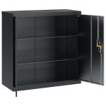 vidaXL Fișet, antracit, 90x40x90 cm, oțel vidaXL Fișet, antracit, 90x40x90 cm, oțel