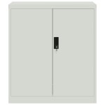 vidaXL Fișet, gri deschis, 79x40x90 cm, oțel vidaXL Fișet, gri deschis, 79x40x90 cm, oțel