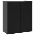 vidaXL Dulap pentru dosare, negru, 79x40x90 cm, oțel vidaXL Dulap pentru dosare, negru, 79x40x90 cm, oțel