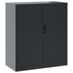 vidaXL Fișet, antracit, 79x40x90 cm, oțel vidaXL Fișet, antracit, 79x40x90 cm, oțel
