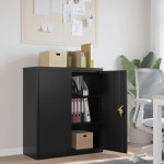 vidaXL Fișet, negru, 90x40x105 cm, oțel vidaXL Fișet, negru, 90x40x105 cm, oțel