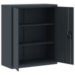 vidaXL Fișet, antracit, 90x40x105 cm, oțel vidaXL Fișet, antracit, 90x40x105 cm, oțel