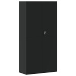 vidaXL Fișet, negru, 90x40x180 cm, oțel vidaXL Fișet, negru, 90x40x180 cm, oțel