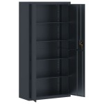 vidaXL Fișet, antracit, 90x40x180 cm, oțel vidaXL Fișet, antracit, 90x40x180 cm, oțel