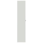 vidaXL Fișet, gri deschis, 90x40x200 cm, oțel