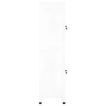 vidaXL Fișet, alb, 38x45x180 cm, oțel vidaXL Fișet, alb, 38x45x180 cm, oțel