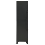 vidaXL Fișet, antracit, 38x45x180 cm, oțel vidaXL Fișet, antracit, 38x45x180 cm, oțel