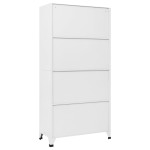 vidaXL Fișet, gri deschis și gri închis, 90x45x180 cm, oțel vidaXL Fișet, gri deschis și gri închis, 90x45x180 cm, oțel