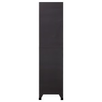 vidaXL Fișet, antracit și alb, 90x40x180 cm, oțel vidaXL Fișet, antracit și alb, 90x40x180 cm, oțel