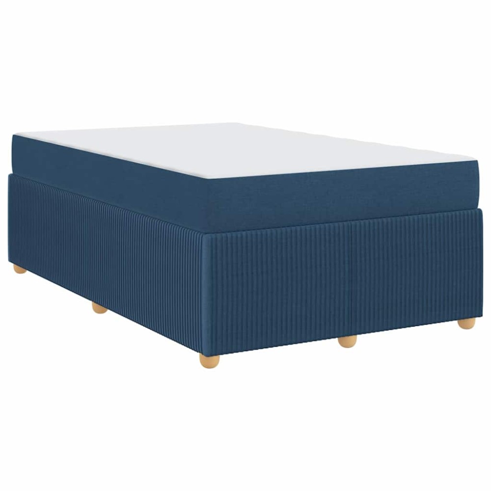 vidaXL Cadru de pat Altele albastru 120 x 200 cm țesătură