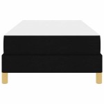 vidaXL Pat cu arcuri Negru și Maro 80 x 200 cm vidaXL Pat cu arcuri Negru și Maro 80 x 200 cm