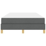 vidaXL Pat cu arcuri Gri închis și Maro 120 x 190 cm vidaXL Pat cu arcuri Gri închis și Maro 120 x 190 cm