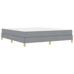 vidaXL Pat cu arcuri Gri deschis și Maro 180 x 200 cm vidaXL Pat cu arcuri Gri deschis și Maro 180 x 200 cm