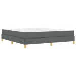 vidaXL Pat cu arcuri Gri închis și Maro 180 x 200 cm vidaXL Pat cu arcuri Gri închis și Maro 180 x 200 cm