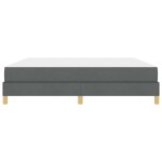 vidaXL Pat cu arcuri Gri închis și Maro 180 x 200 cm vidaXL Pat cu arcuri Gri închis și Maro 180 x 200 cm
