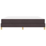 vidaXL Pat cu arcuri Maro 180 x 200 cm Țesătură și Lemn prelucrat vidaXL Pat cu arcuri Maro 180 x 200 cm Țesătură și Lemn prelucrat