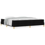 vidaXL Pat cu arcuri Negru și Maro 200 x 200 cm vidaXL Pat cu arcuri Negru și Maro 200 x 200 cm