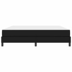 vidaXL Pat cu saltea Negru 180 x 200 cm Piele artificială