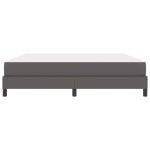 vidaXL Pat cu saltea Gri 180 x 200 cm Piele artificială vidaXL Pat cu saltea Gri 180 x 200 cm Piele artificială