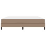 vidaXL Pat cu saltea Cappuccino 180 x 200 cm Piele artificială vidaXL Pat cu saltea Cappuccino 180 x 200 cm Piele artificială