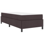 vidaXL Pat cu arcuri Maro și negru 90 x 190 cm vidaXL Pat cu arcuri Maro și negru 90 x 190 cm