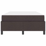 vidaXL Pat cu arcuri Maro 120 x 200 cm Țesătură, Lemn Ingineresc vidaXL Pat cu arcuri Maro 120 x 200 cm Țesătură, Lemn Ingineresc