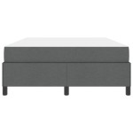 vidaXL Pat cu arcuri Gri închis și Negru 160 x 200 cm vidaXL Pat cu arcuri Gri închis și Negru 160 x 200 cm