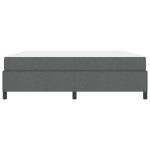 vidaXL Pat cu arcuri Gri închis și Negru 180 x 200 cm vidaXL Pat cu arcuri Gri închis și Negru 180 x 200 cm