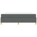 vidaXL Pat cu arcuri Gri închis și Alb și Gri închis 180 x 200 cm vidaXL Pat cu arcuri Gri închis și Alb și Gri închis 180 x 200 cm