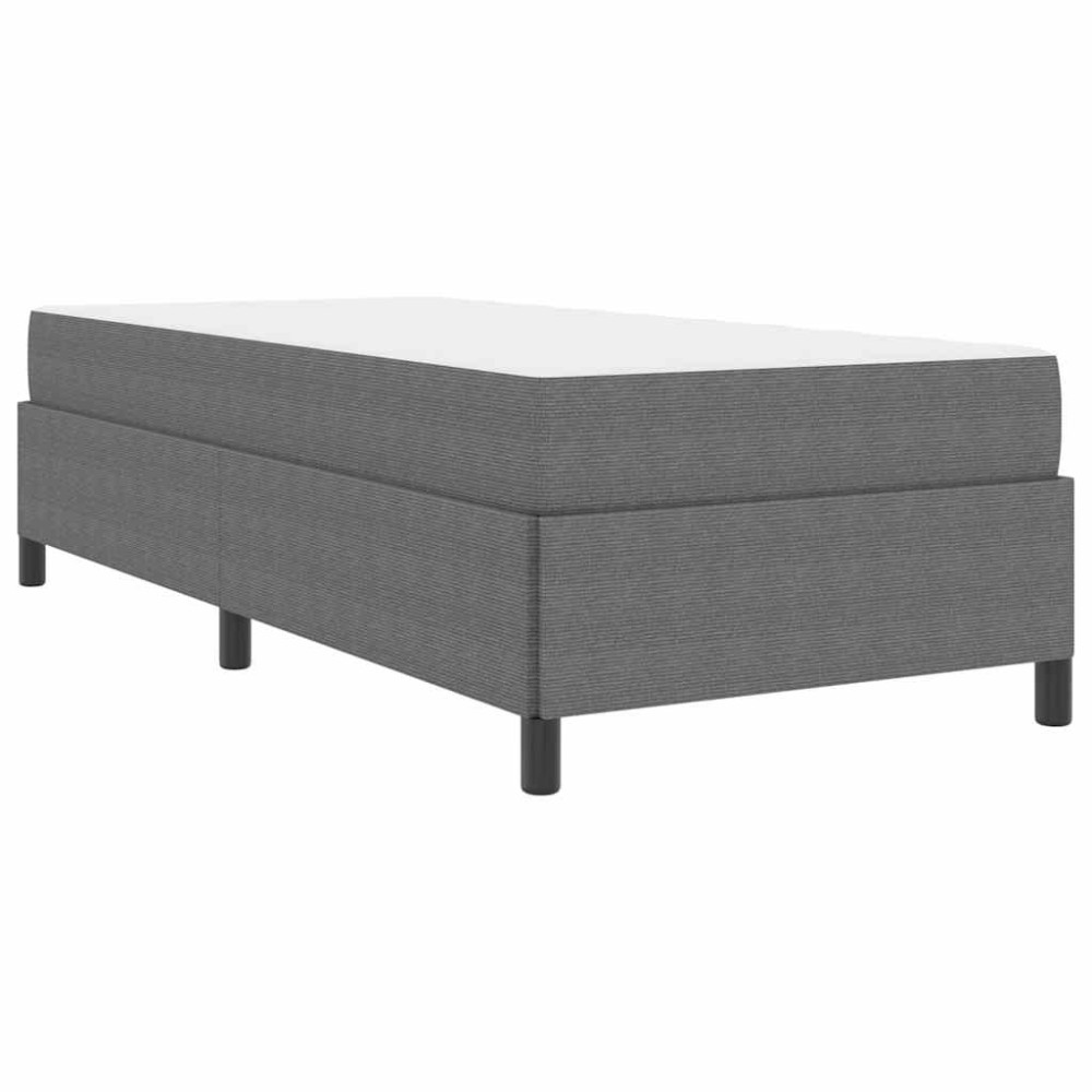 vidaXL Cadru de pat Gri deschis 90 x 200 cm Țesătură de catifea